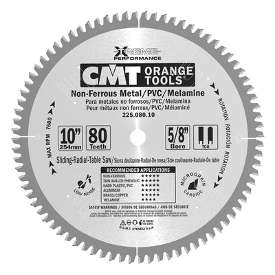 CMT 225.108.14 Industrial Non-Ferrous Metal, PVC & Melamine Saw Blade, 14-Inch