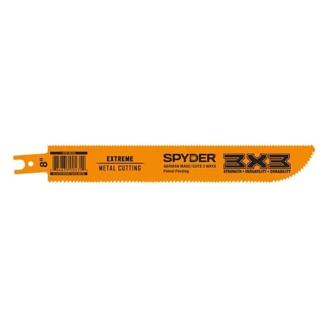 Spyder 3X3 - 10/14 x 14 TPI - 8" - Bulk