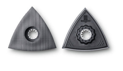 Unperforated Triangular Sanding Pads 2-PACK-Starlock