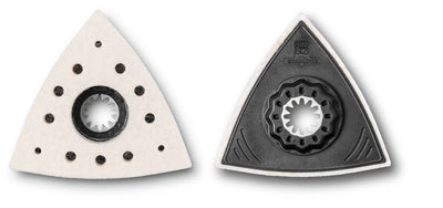 Triangular Felt Polishing Pads 2-PACK -Starlock