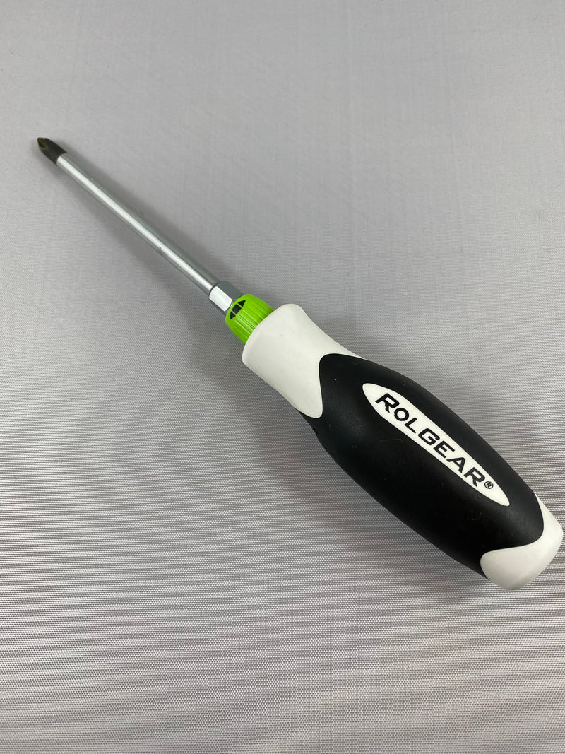 Rolgear Fixed Blade Ratcheting Screwdrivers