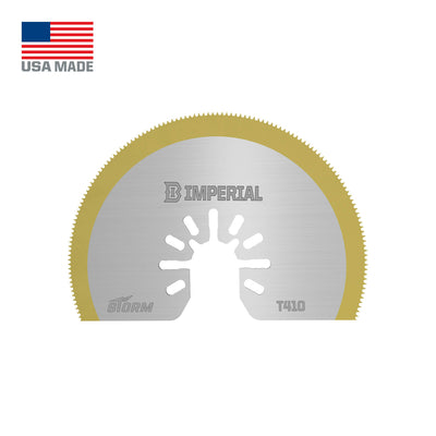 Imperial ONE FIT 3-1/8" STORM TiN Segmented HSS Blade IBOAT410 1 Pack