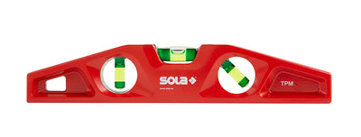 SOLA 10" TORPEDO DIE-CAST MAGNETIC LEVEL WITH 3 FOCUS VIALS- LSTF10