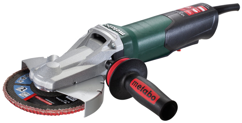 Metabo 6" Flat Head Grinder - 13.5 AMP w/Non-Lock Paddle - WEPF 15-150 Quick